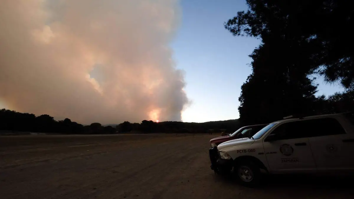 Incendio forestal Bosque de la Primavera